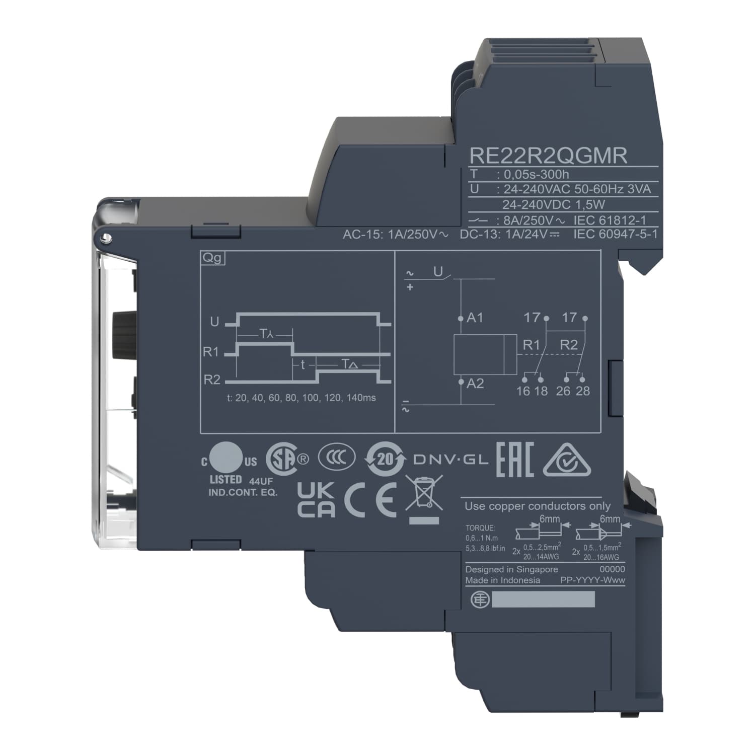 STAR-DELTA TIMER RELAY
