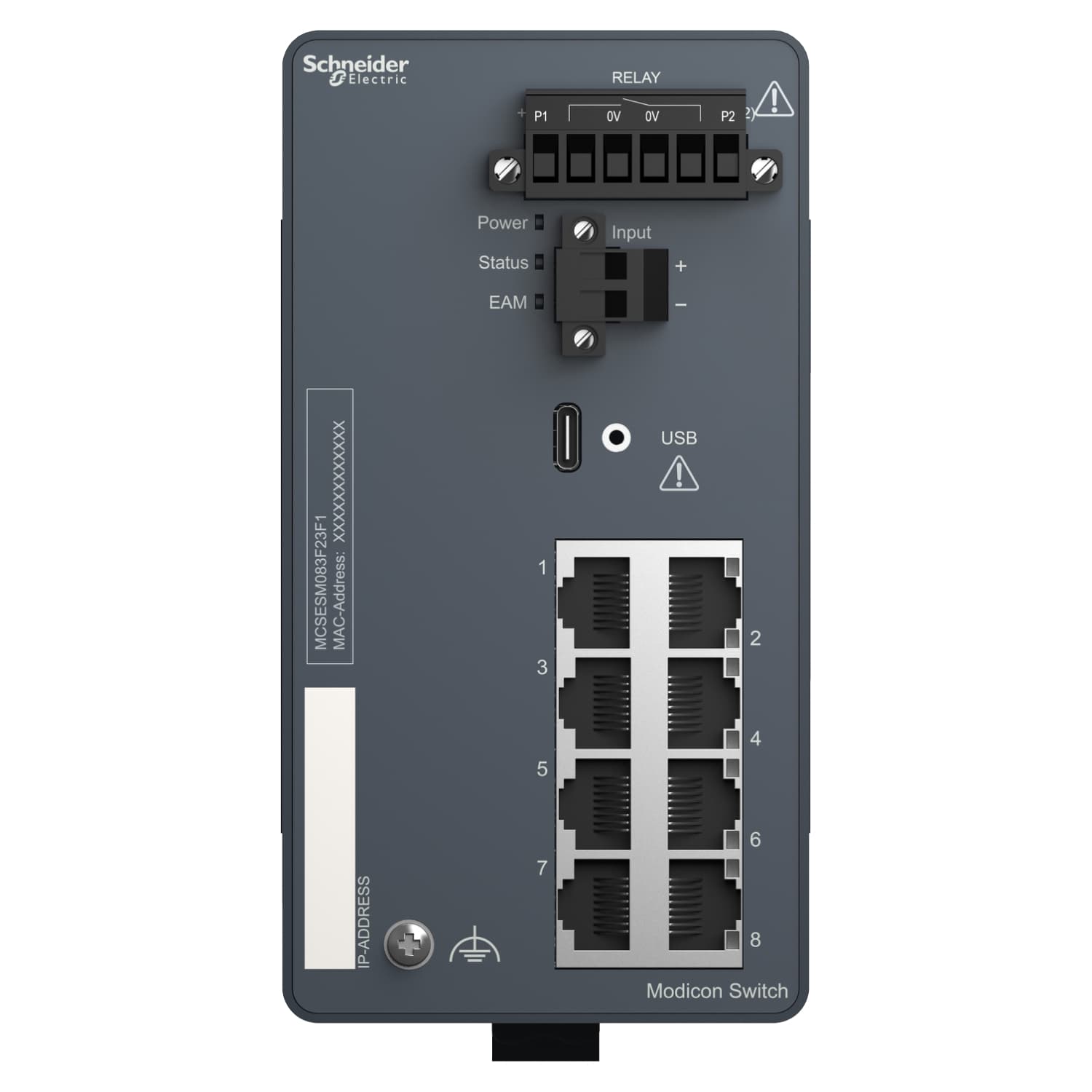 Modicon Extended Switch 8TX