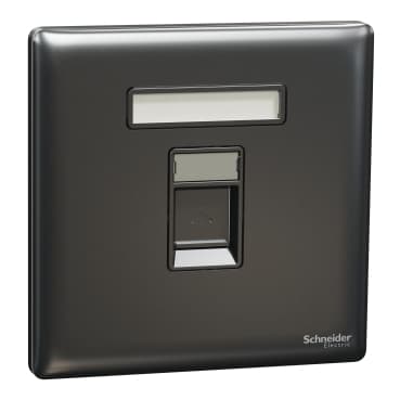 1G Tel Skt، w/shu Wallplate، DG