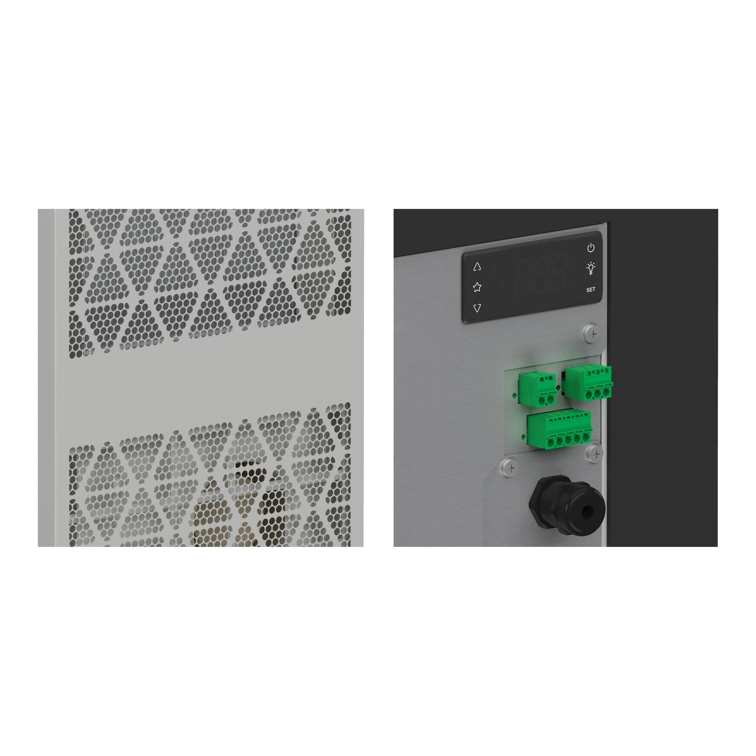 وحدة تبريد Outdoor Connected، Climasys CU، 800W، 230V، 50/60Hz، IP55
