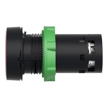 PB - Spring Rtn, red - 1NC