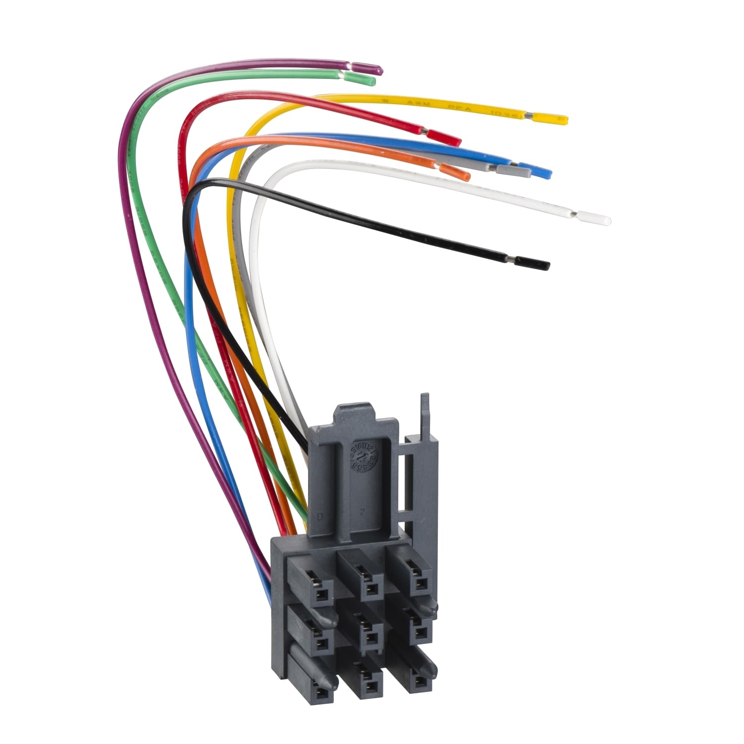 Automatic auxiliary connector, ComPacT NSX400/630, moving part, for circuit breaker, 1 to 9 wires