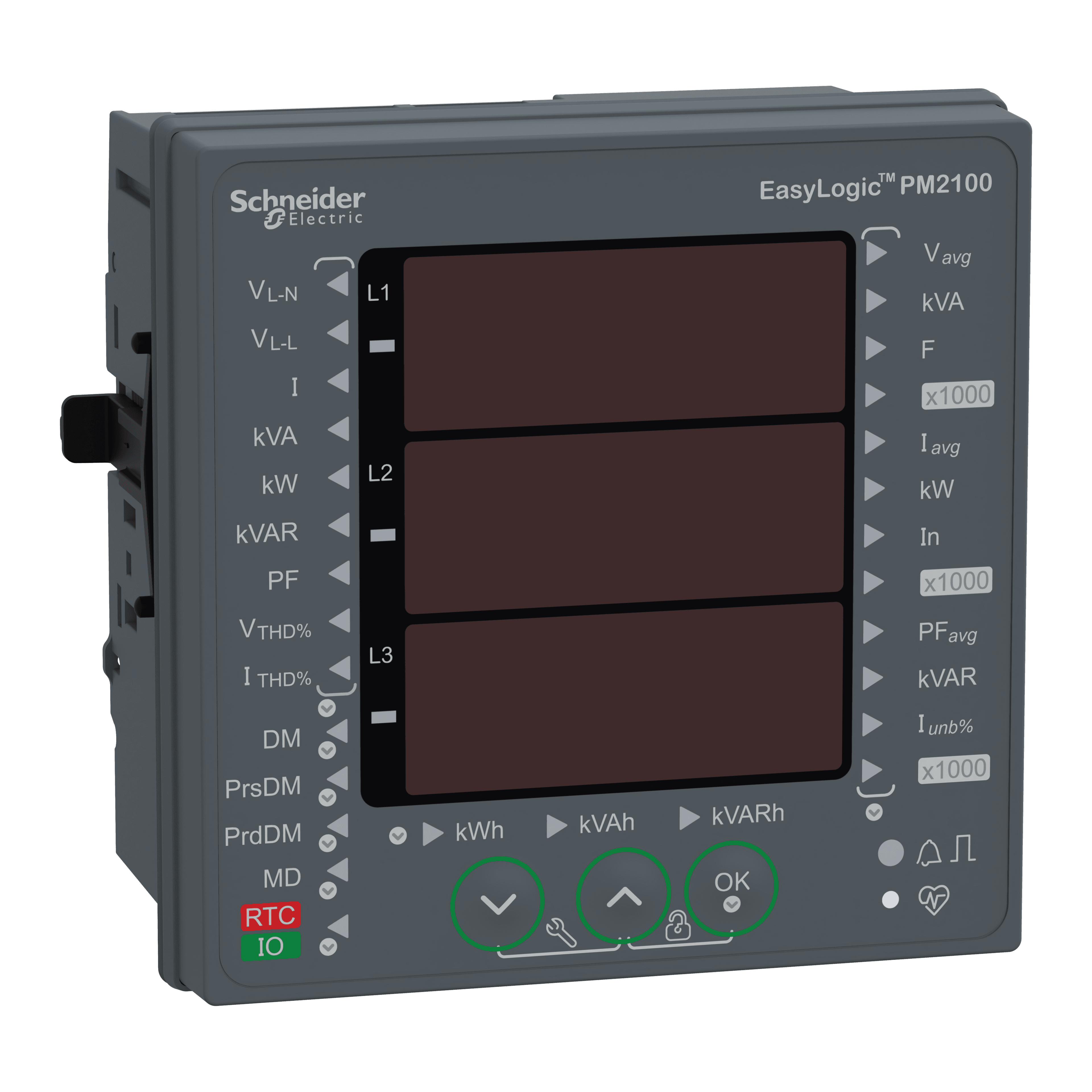 EasyLogic VAF P & E عدّاد THD POP CL 1