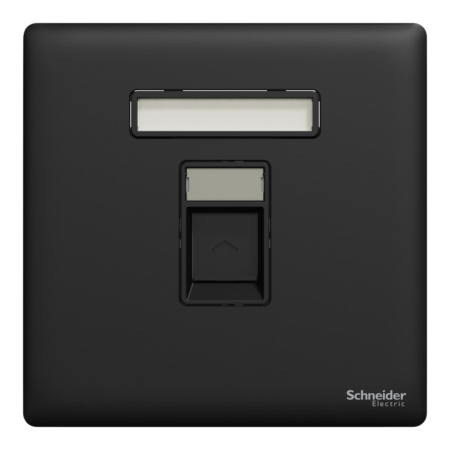 1G Tel Skt, w/shu Wallplate, JB