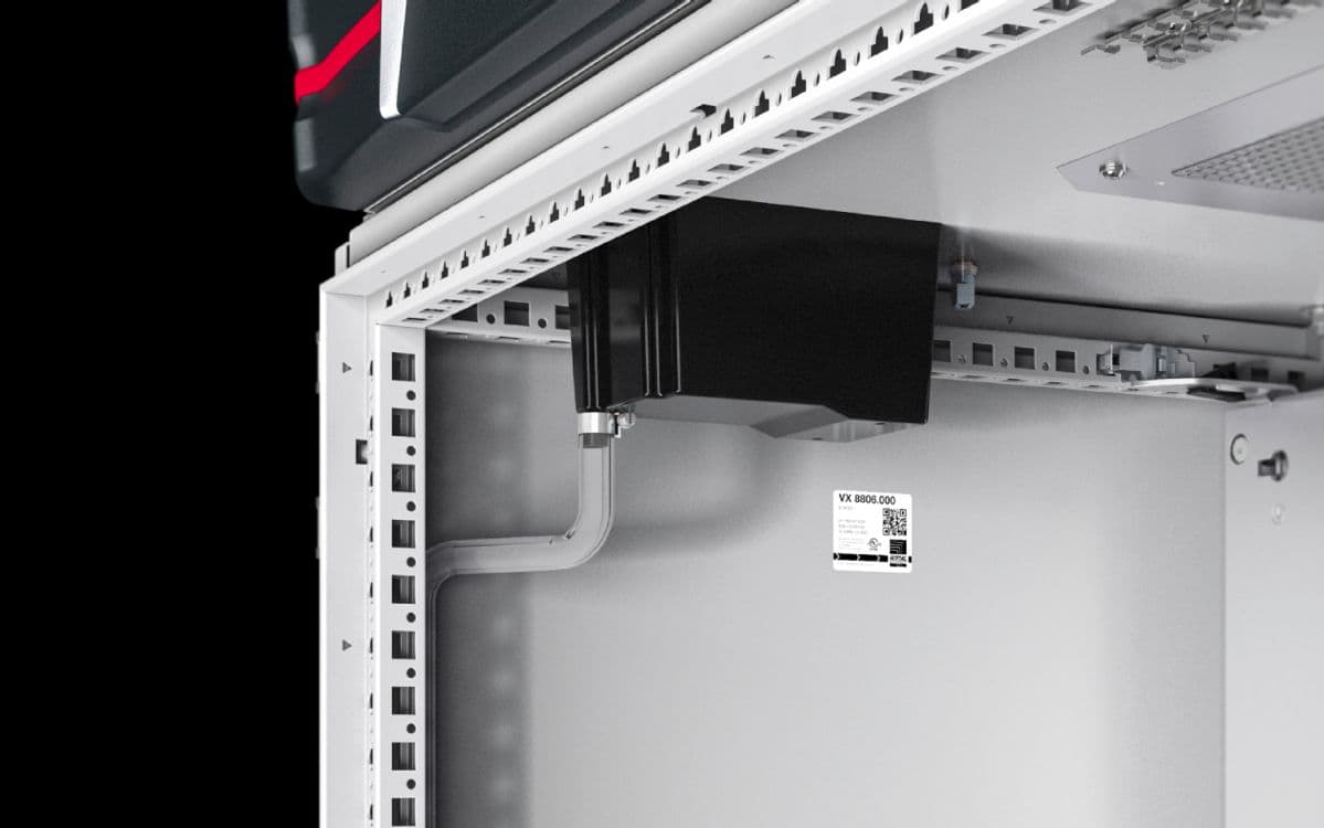 Electrical condensate evaporator for Blue&nbsp;e+ roof-mounted cooling units