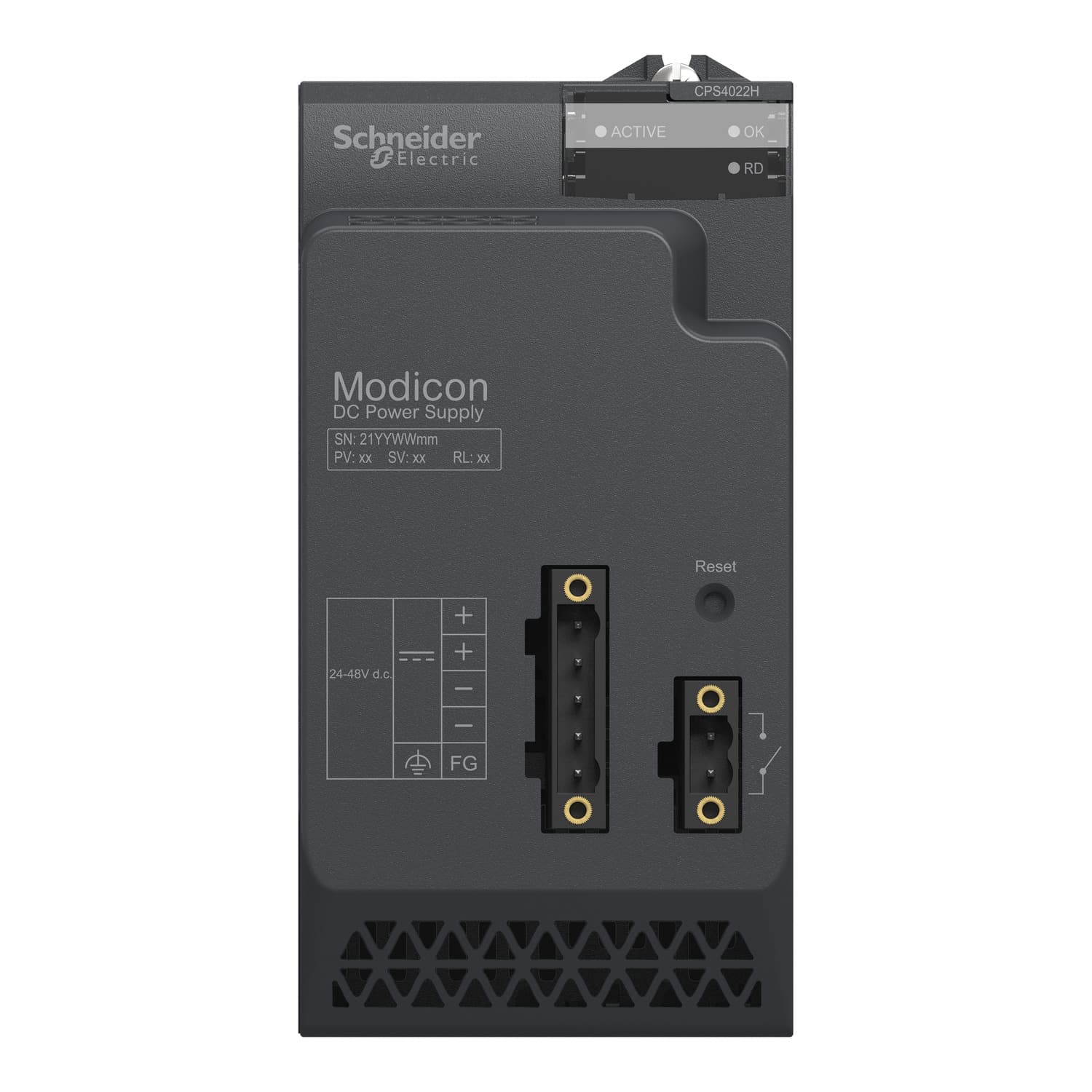 H REDUNDANT HP 24-48 VDC POWER SUPPLY