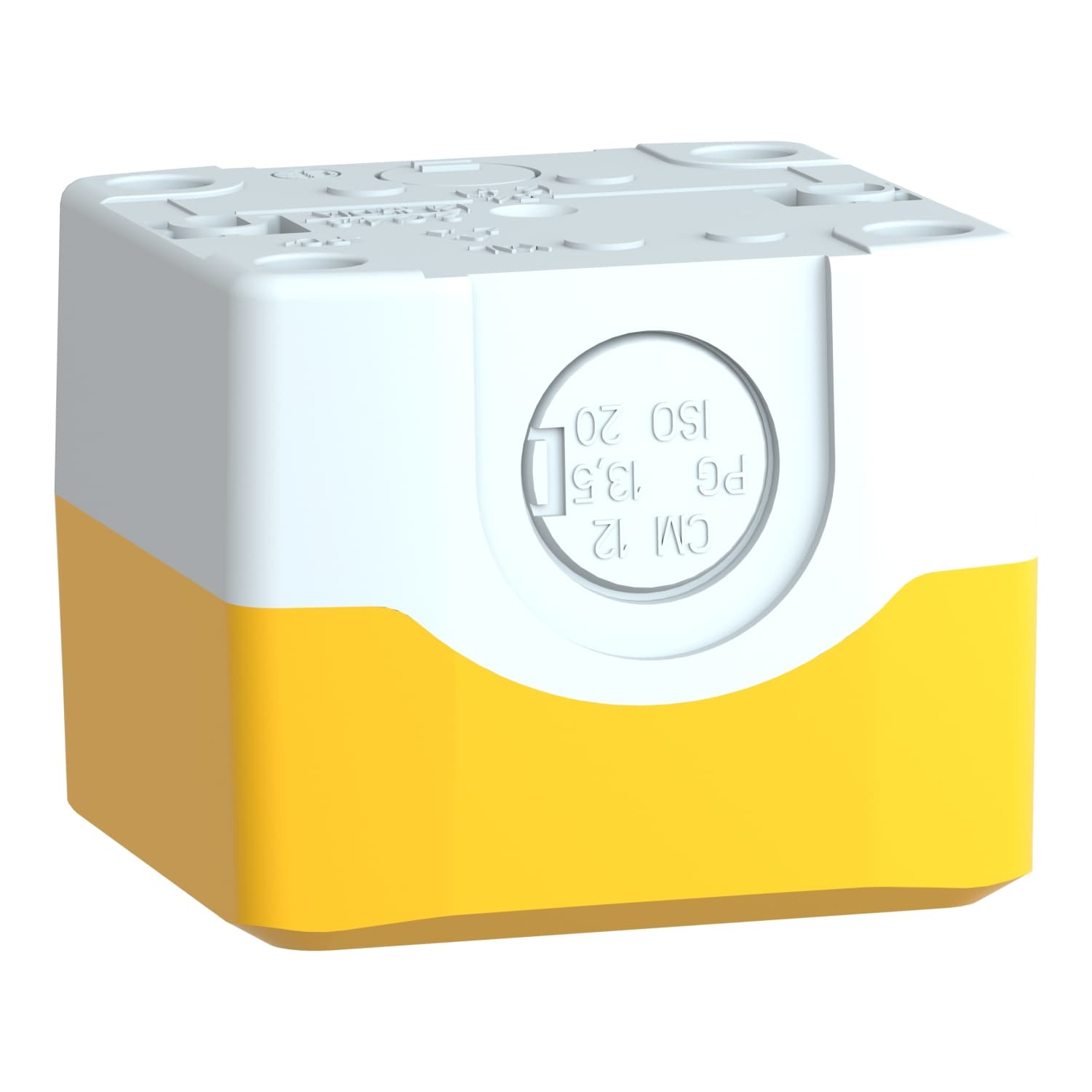 Control station, empty, yellow