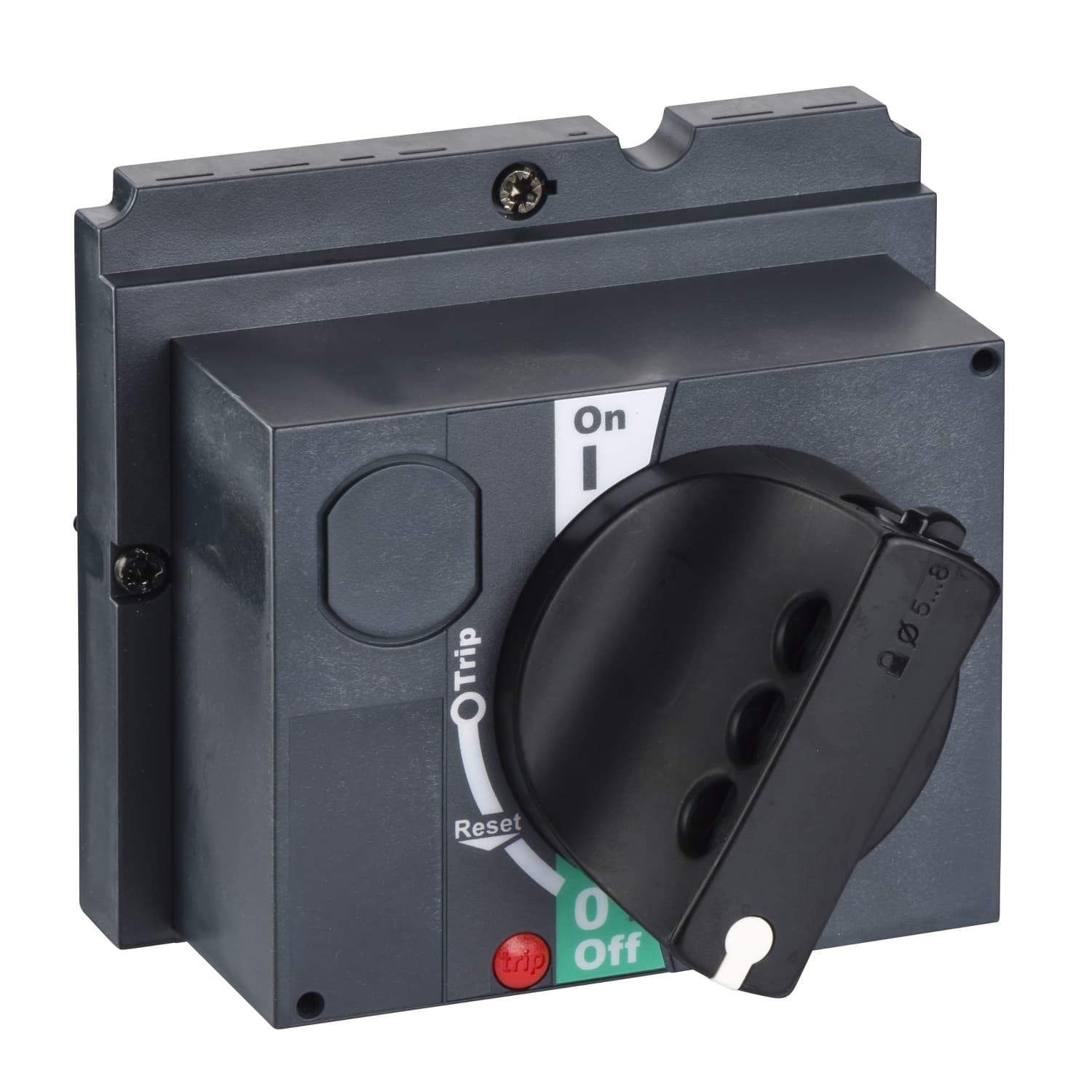 مقبض دوّار Direct، ComPact NSX 100/160/250، مقبض أسود، IP40
