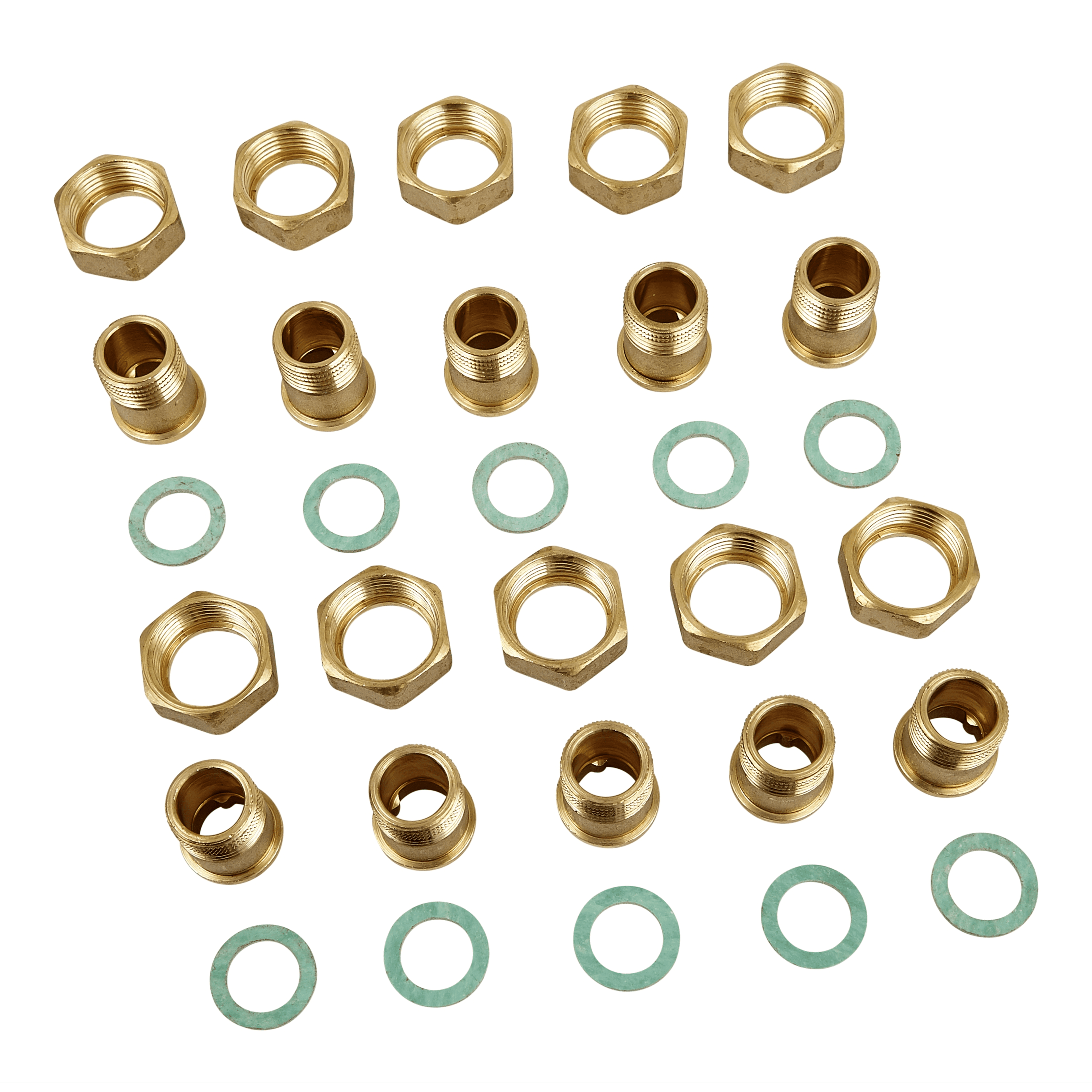 موصّل صمّام مناطق، مسنّن، DN20، G3/4 إلى R1/2 - 10 Pcs Pack.