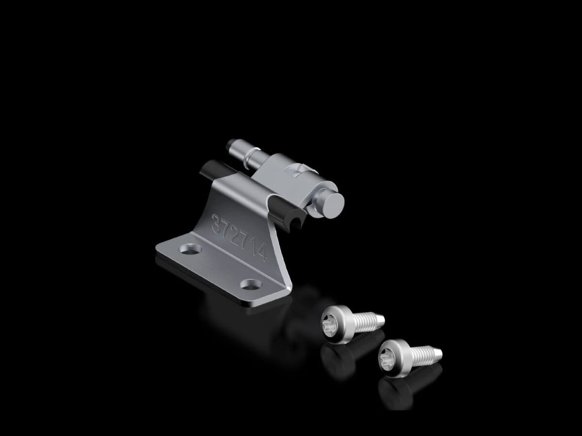 Hinge for partial door