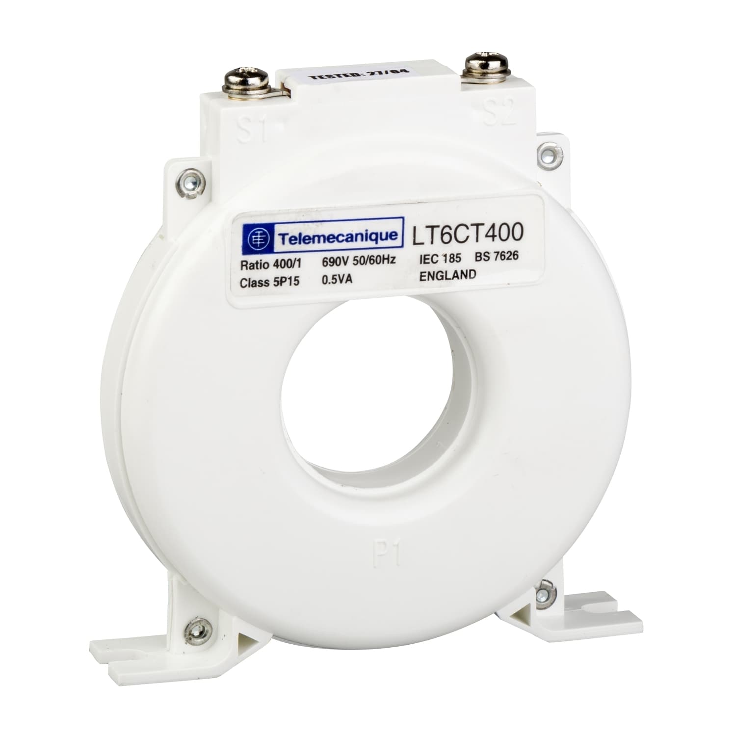 محوّل تيار، TeSys T، LT6CT، 400/1 ratio، فئة 5P