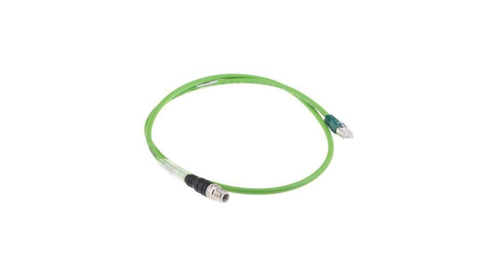 ENET CABLE M12-RJ45 1M 2X