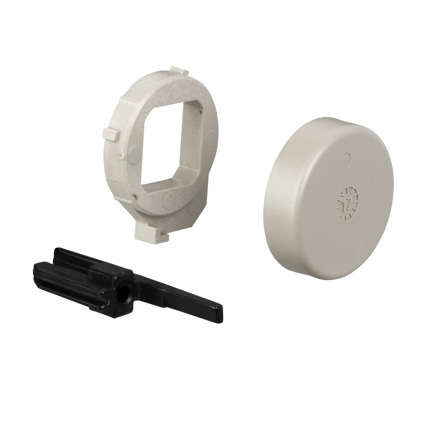 Keylock adapter for motor mechanism locking, ComPact NSX400/630, keylock not included