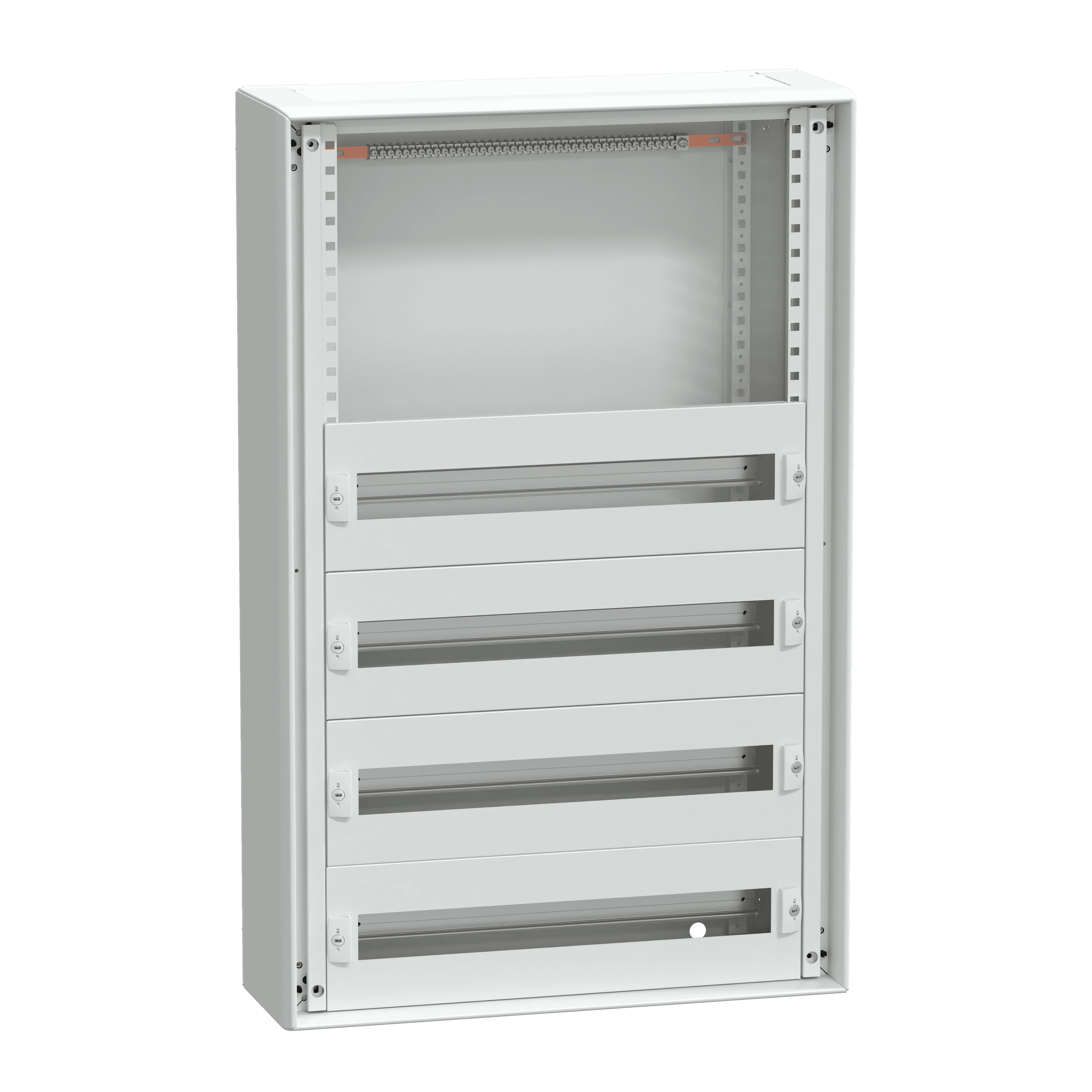 WALL-MOUNTED ENCL. 4ROWS+6M PACK250 IP30