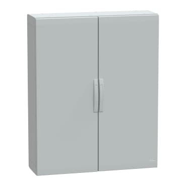 Floor standing polyester enclosure, Thalassa PLA, plain door, completely sealed, 1250x1000x320mm, IP65, IK10