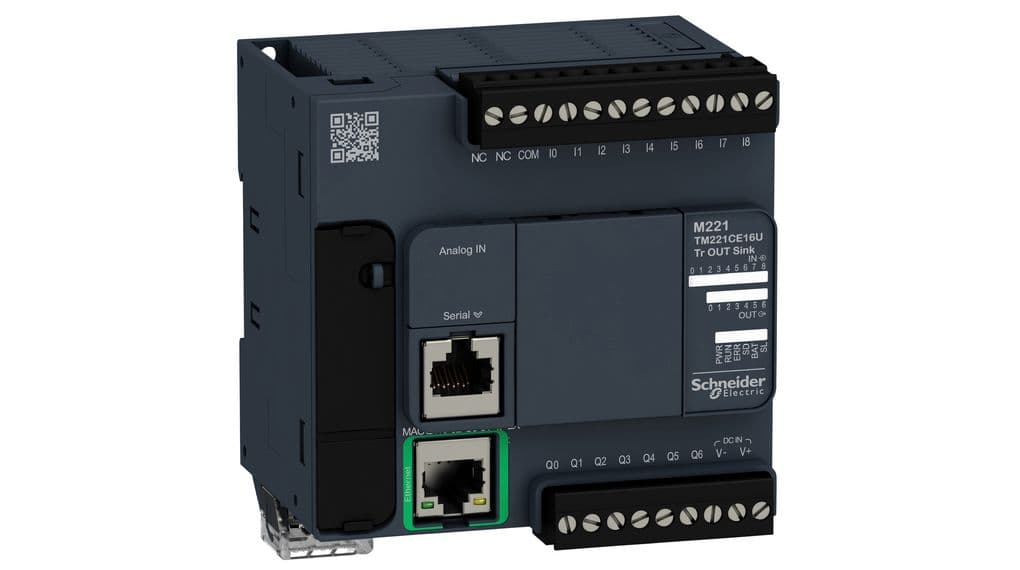 CONTROLLER M221-16IO TR.NPN ETHERNET