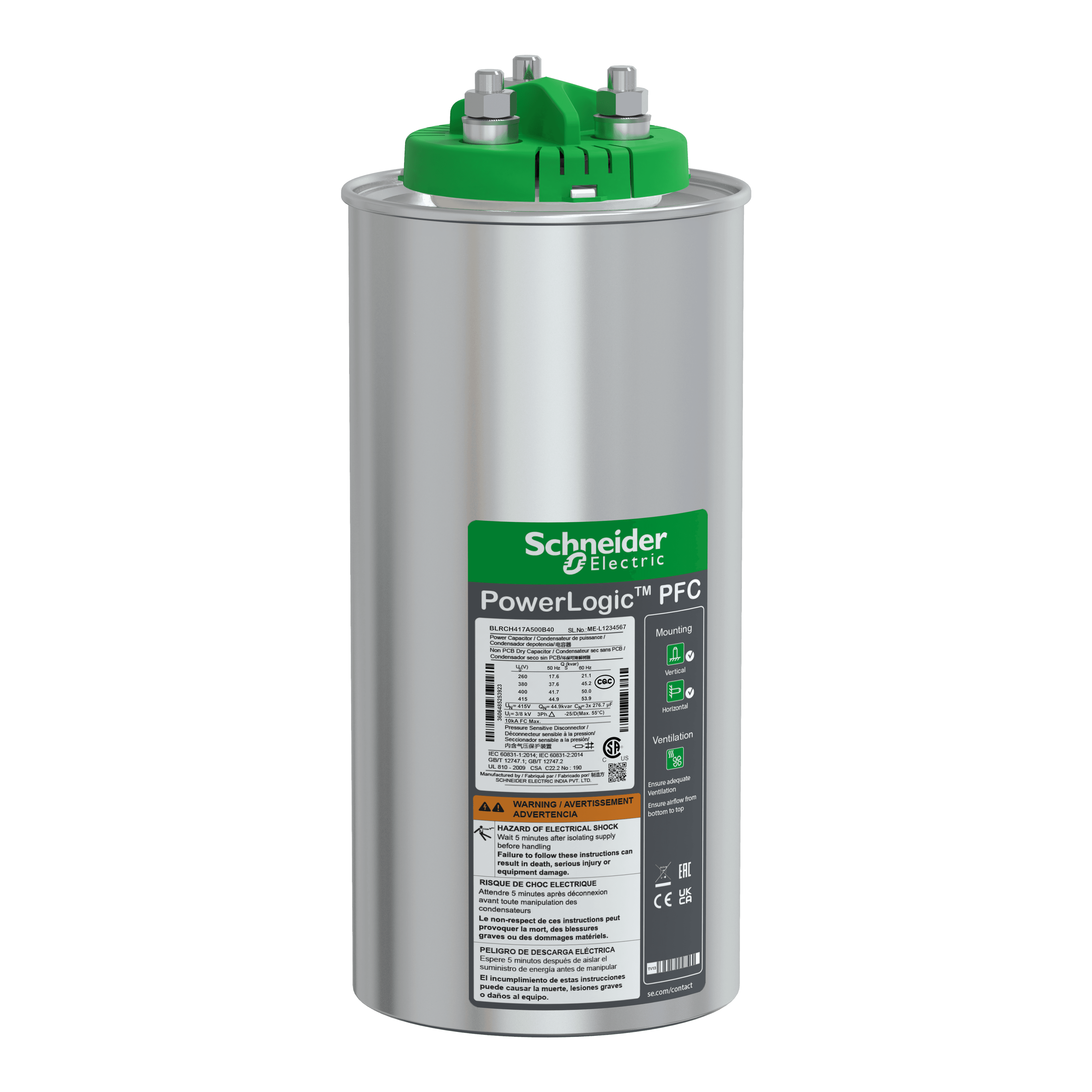 Capacitor Can HDY 41.7/50