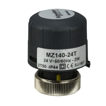 MZ140 Thermal Zone Valve Actuator, 2-Position, Normally Closed, 24Vac, 140N, IP44